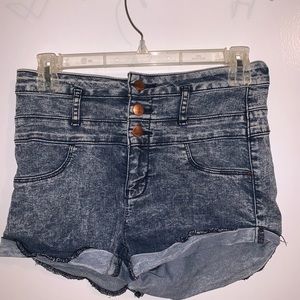 High waisted shorts
